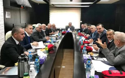مجلس اتحاد الغرف الفلسطينية يناقش عدداً من القضايا خلال جلسته العادية