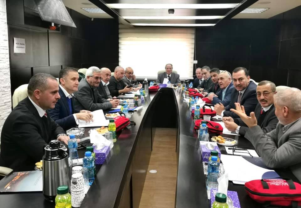 مجلس اتحاد الغرف الفلسطينية يناقش عدداً من القضايا خلال جلسته العادية